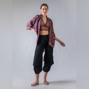 RHEA FIRE FLOWER KIMONO NWT - OS